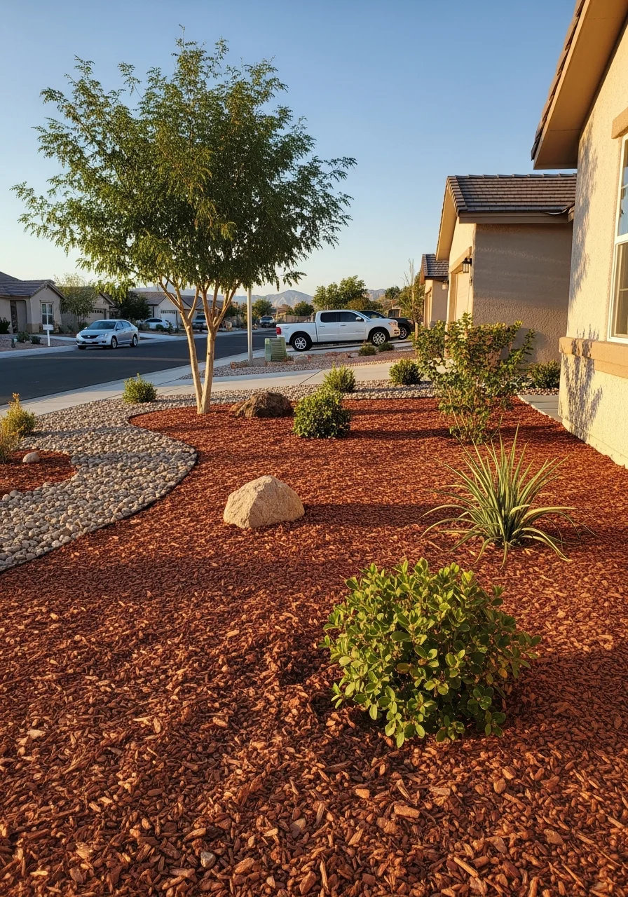 Boulder City home exterior showing character-appropriate maintenance and community standards.